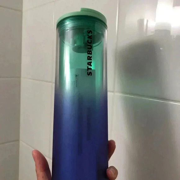 Starbucks Mint Hibiscus Venti & Ombré Tumblers - Picture 4 of 6